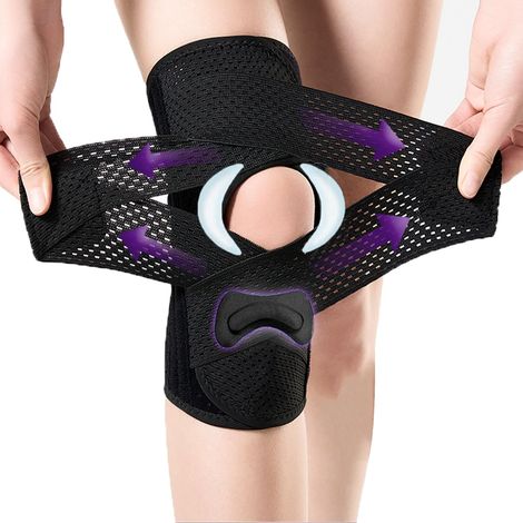 Genouillere Menisque, Femme, Homme, Douleur, Arthrite, ACL, PCL, MCL, Entorse, Sport, Confort (1/5)