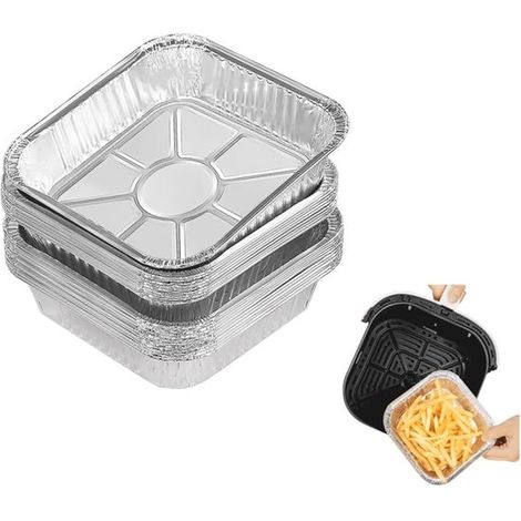 Ensemble de 30 bols en aluminium pour barbecue - bac récupérateur de graisse de 1200 ml (1/5)