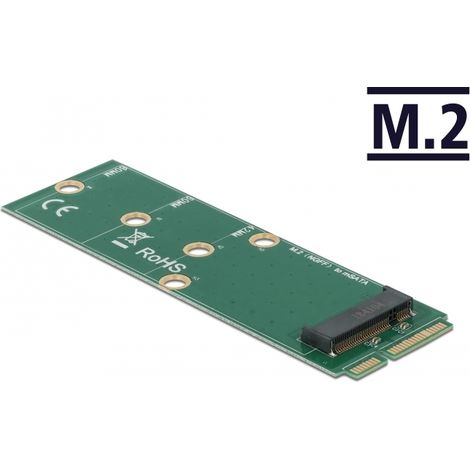 Adaptador mSATA a Ranura M.2 SATA clave B (no apto para NVME)