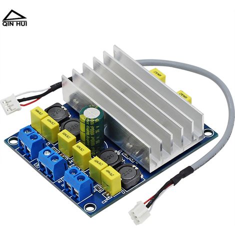 Carte d'amplificateur audio numérique TDA7492 : Amplificateur HiFi double canal haute puissance 2 × 50 W avec capacité de pontage parallèle jusqu'à 100 W
