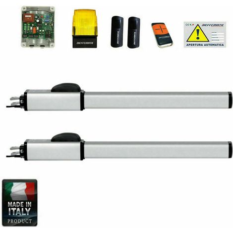 Kit Oleodinamico Idraulico Olio 230v X Cancello A Battente Uso Intensivo Ph1 240