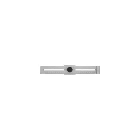 Trusquin de traçage de précision en acier inoxydable – Plage de mesure 250 mm – Graduations découpées au laser pour marquage précis (1/5)