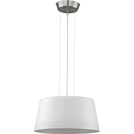 Lampe LED en verre à suspendre Télécommande Suspension Lampe en kit, ampoules LED RGB incluses