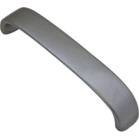 Chrom matter Möbelgriff 96mm Lochabstand Küchengriff Schubladengriff aus Metall (1/2)