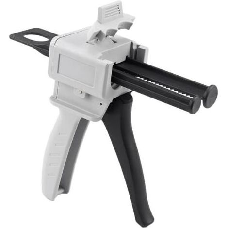 Pr Pistolet à colle époxy AB 50 ml avec poignée mélangée 2 : 1 pistolet à colle (1/4)