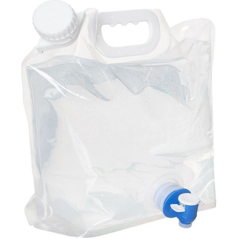 Contenitore per serbatoio d'acqua pieghevole con rubinetto da 4,8 l (1/5)