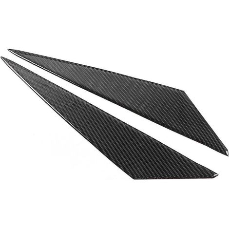 2 Stück Scheinwerferblenden aus Kohlefaser, glänzende Oberfläche, passend für X1 E84 2009–2014 (1/5)