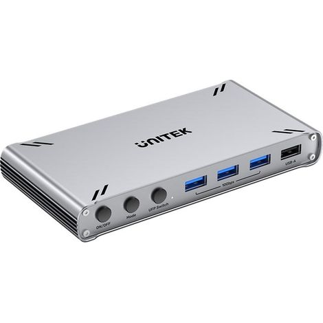 Unitek KVM Switch 4K USB-C 10Gbps z HDMI (1/5)