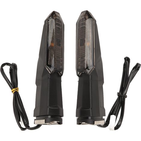 Clignotants LED Moto 2 Pièces 1,5W Multifonction Ambre Indicateur Universel 12V pour Versys 1000 650 X250 X300, Boîtier Fumé (1/5)
