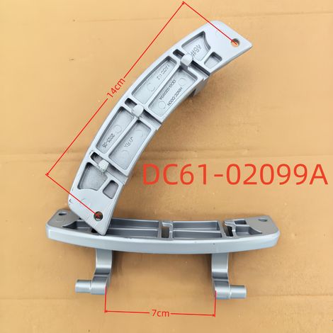 Door hinges compatible with Samsung DC61-04217A front-loading washing machines