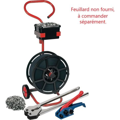 Kit de Cerclage Professionnel pour Feuillards en Polypropylène - A353931