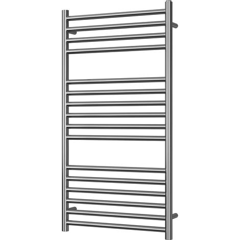Aston - Stainless Steel Heated Towel Rail - H1000mm x W500mm - Straight (1/3)