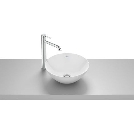 LAVABO SOBRE ENCIMERA BOL DE FINECERAMIC DIÁMETRO 350 BLANCO