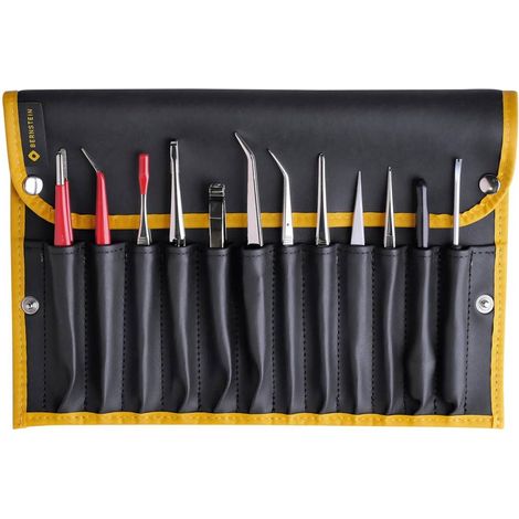 Bernstein Tools for Electronics 5-100 Kit pinzette 12 parti