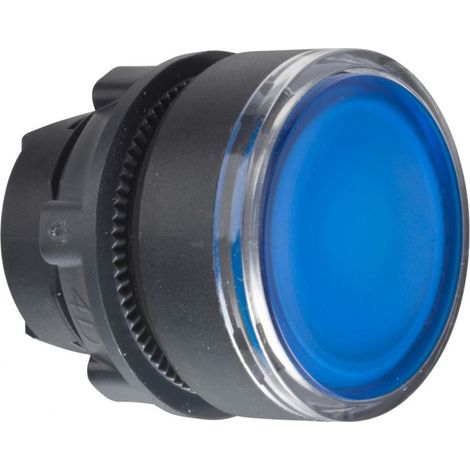 SCHNEIDER ELECTRIC ZB5AW363 HARMONY ZB5AW363 BOUTON POUSSOIR À PRESSION ACTIONNEUR PLAT 1 BOUTON BLEU 1 PC(S) (1/3)