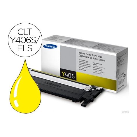 TONER SAMSUNG Y406S AMARILLO 1000PAG