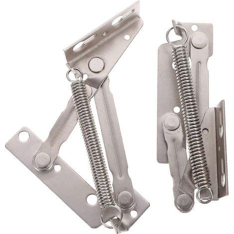 Charnières à ressort à fermeture automatique pour porte de meuble ou canapé pliant (petit modèle) (1/5)