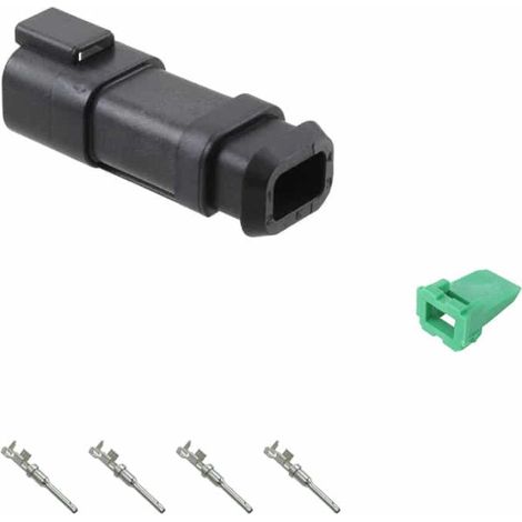 Kit connettore serie DT porta maschio 4 vie CE09