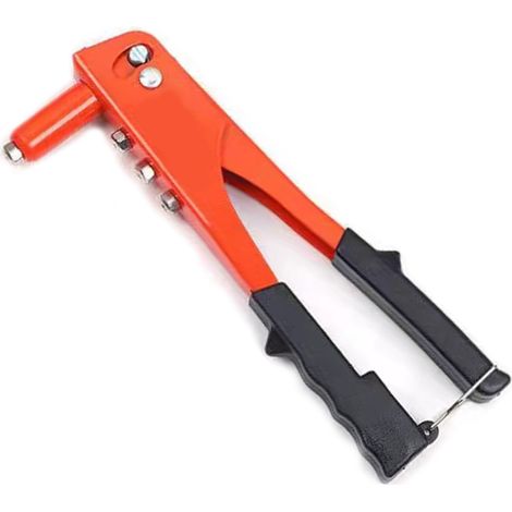Kit de pose rivets en aluminium, pince à riveter manuelle ergonomique à double poignée pour portes et fenêtres (1/5)