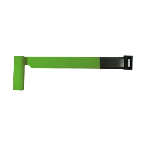 Freund – Bisaigue 450 mm – Marteau de couvreur en acier chrome-vanadium – 3 dents avec chanfreins – Coupe nette pour charpente et menuiserie