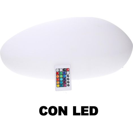 Lampada Led in plastica ricaricabile multicolor cm 40x30h15 (1/5)