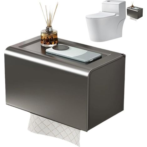 Toilettenpapierhalter fürs Badezimmer Wandmontage ohne