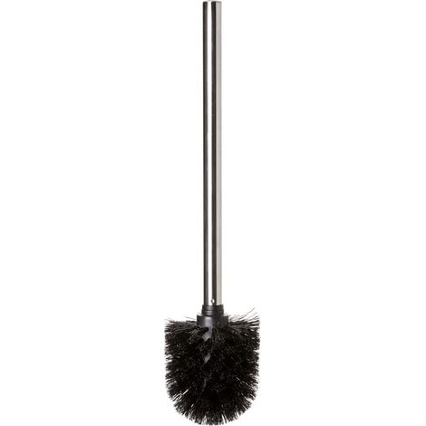 TATAY Spazzolone Bagno WC Scopino Bagno WC Senza Supporto con Manico in Acciaio Inox Pulizia Igienica e Completa Raggiunge Ogni Angolo 8 x 8 x 35 cm - Bianco