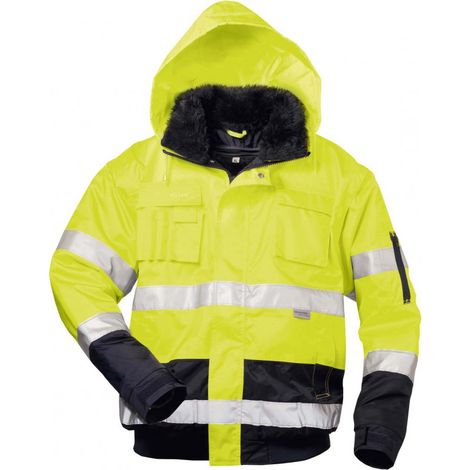 Polar Ad Alta Visibilità Gilet Siegfried Size 2Xl, Giallo / Blu
