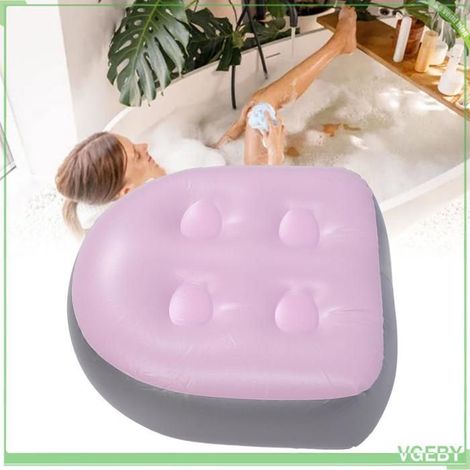 Coussin gonflable de spa - FAFEICY - Rose - Réglable - Antidérapant - PVC de qualité supérieure (1/5)