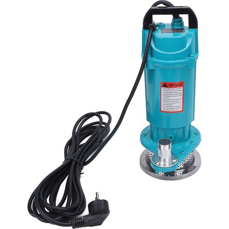 Pompe à eau Submersible 370W, Port 1 pouce, utilitaire de levage de 12m pour prise de rivière, prise ue (1/5)
