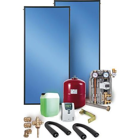 Kit solaire SX 2.0 montage sur toiture 4,04m2 sans reservoir solarie (1/5)