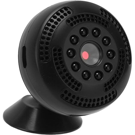 Mini Caméra WiFi, 120 Degrés Grand Angle 1080P WiFi Caméra Cachée Vision Nocturne, Détection de Mouvement, écriture en Boucle, Surveillance de sécurité à Domicile bébé Moniteur, (1/5)