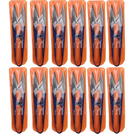 12 Ciseaux Coupe-Fil en U Ressort, Lot de 12 Coupe-Fils à Coudre et Broderie, Outils de Coupe de Fil à Coudre (1/5)