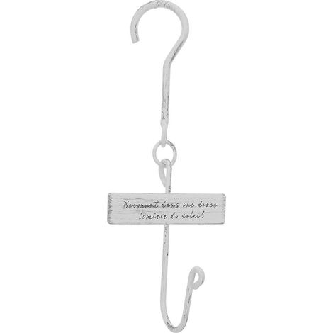 Crochet multifonctionnel extensible, crochet de balcon pour bonsaï, crochet métallique pour plantes suspendues (1/4)