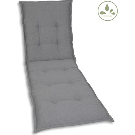 GO-DE Liegen-Auflage 190 cm x 60 cm x 7 cm, grau Auflagen & Hussen (1/3)