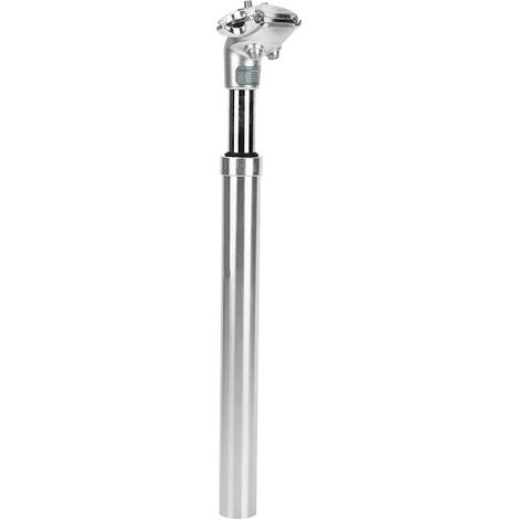 Tige de selle à pression d'huile pour vélo de route/VTT avec suspension hydraulique (tige de selle argentée de 27,2 mm) (1/5)