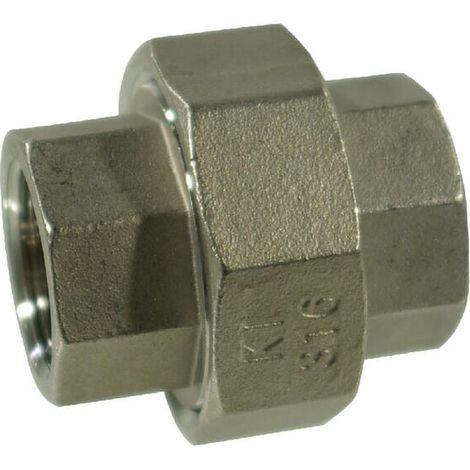 Racor inox 2xH 1/2" UNIVERSAL FG34012RVS