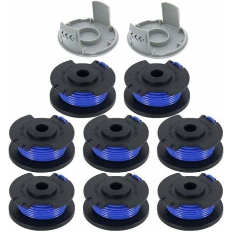 Bobines de Fil de Rechange pour débroussailleuse Compatible Ryobi One+ AC14RL3A Remplacement du fil de coupe et du câble de coupe de la tête faucheuse à bobine (1/4)