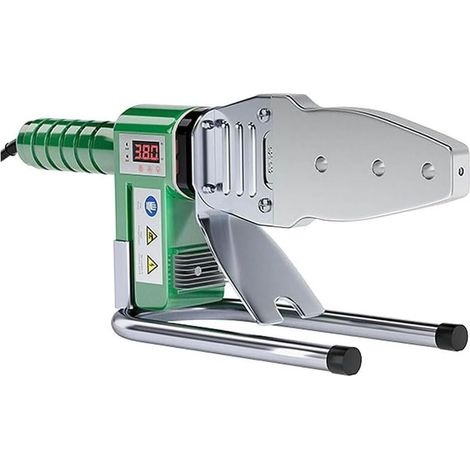 1600 W Heißschmelz-Rohrschweißgerät, Rohrschweißgerät, Kunststoffrohrschweißgerät, Fusionsrohrschweißgerät, digitale Temperaturregelung mit 3 m Anti-Brenndraht (1/5)