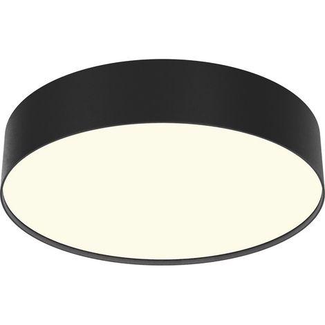 Maytoni Zon Plafonnier encastré noir 3000K 1800lm