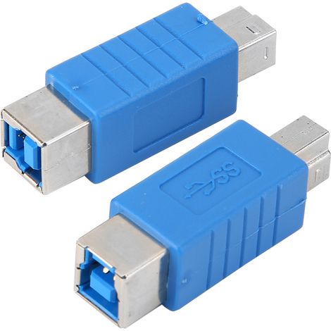Adaptateur convertisseur USB 3.0 Type B mâle vers USB 3.0 Type B femelle Superspeed