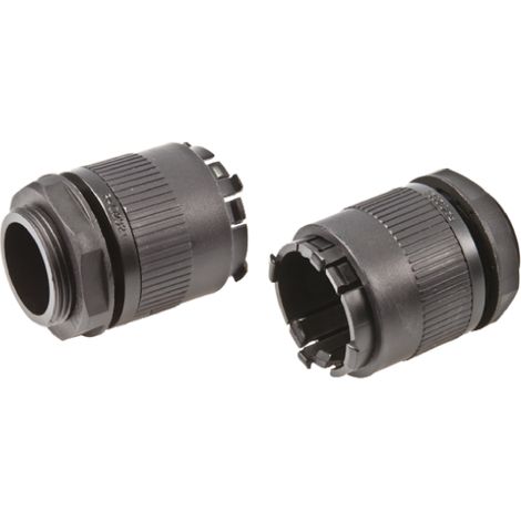Raccord de gaine RS PRO PG21, taille 25mm en Nylon 66 ( Prix pour Paquet de 10 )