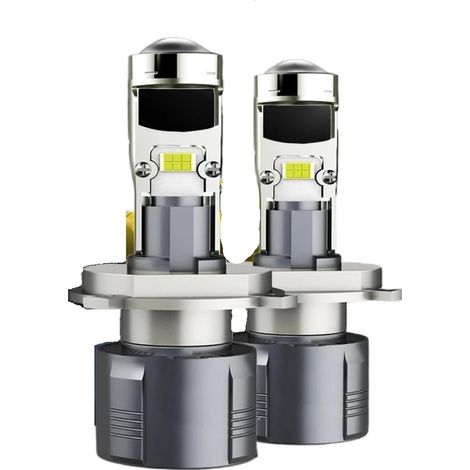 Phares Ampoules 12V 24V Canbus 40000LM RHD LHD Mini Lampe H7 H4 (1/4)
