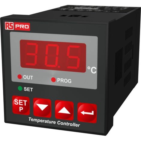 Contrôleur de température Marche/Arrêt, 100 240 V, 1 sortie Relais1 entrée thermocouple, 48 x 48mm ( Prix pour 1 )