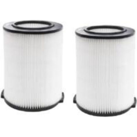 Filtre De Rechange Pour Aspirateur Eau Et Poussiere - VF4000 - Compatible Avec Aspirateurs Workshop 5 A 20 Galons - Lot De 2 (1/2)