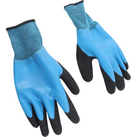 Ortviai Gants Électriques Isolants 400 V – Revêtement Total en Caoutchouc, Antidérapants et Résistants aux Hautes Températures