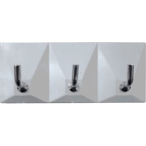SC GANCIO ADESIVO PLASTICA 3 POSTI 2 PZ Q.TA 5