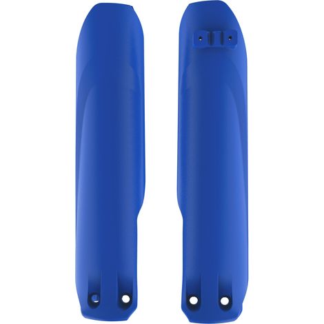 Protectores de horquilla para amortiguadores Polisport Beta RR 250 300 350 400, color azul.