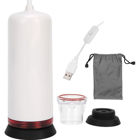 Mini pompa a vuoto elettrica automatica portatile alimentata tramite USB.