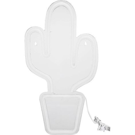 LED-Kaktus-Dekorationsleuchte aus Acryl in Cartoon-Form für Partys und Zuhause – originelle Dekoration (1/5)